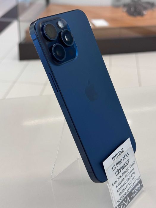 iPhone 15 Pro Max 256GB Bat 87% Topcase Vivo *Raty 0%
