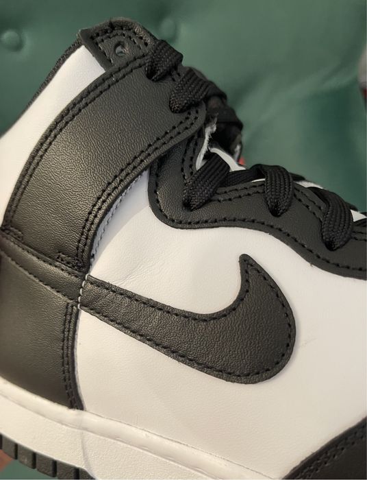 Buty Nike Dunk High Retro White Black rozm. 42