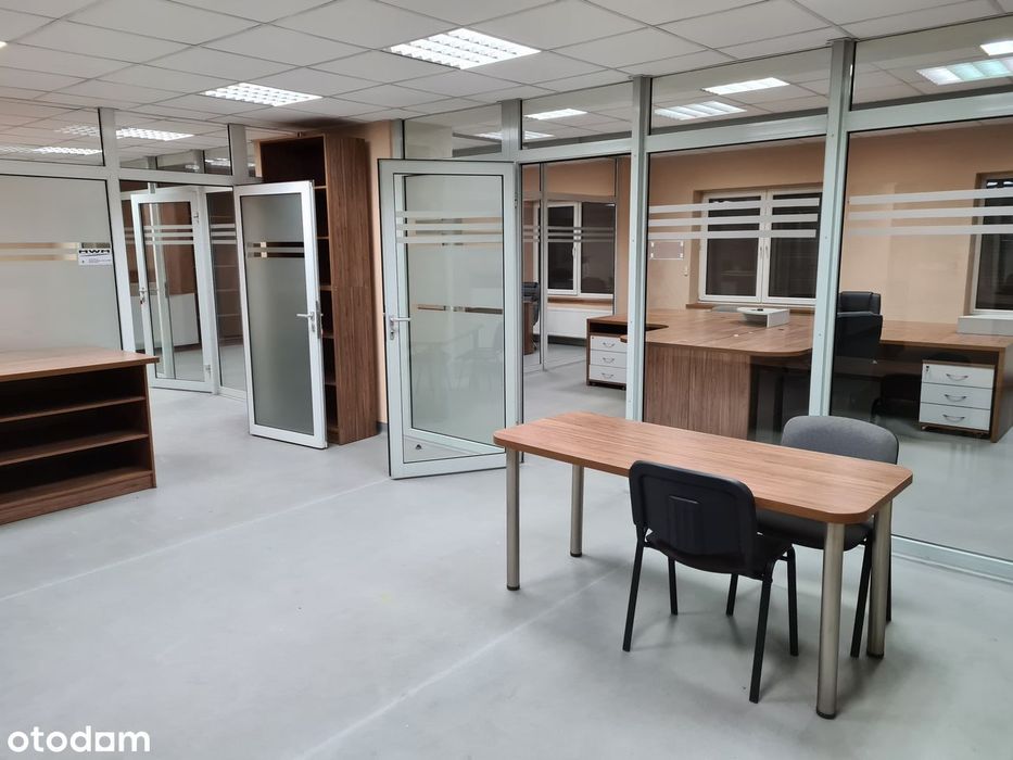 Biura hale place manewrowe parkingi samochodowe