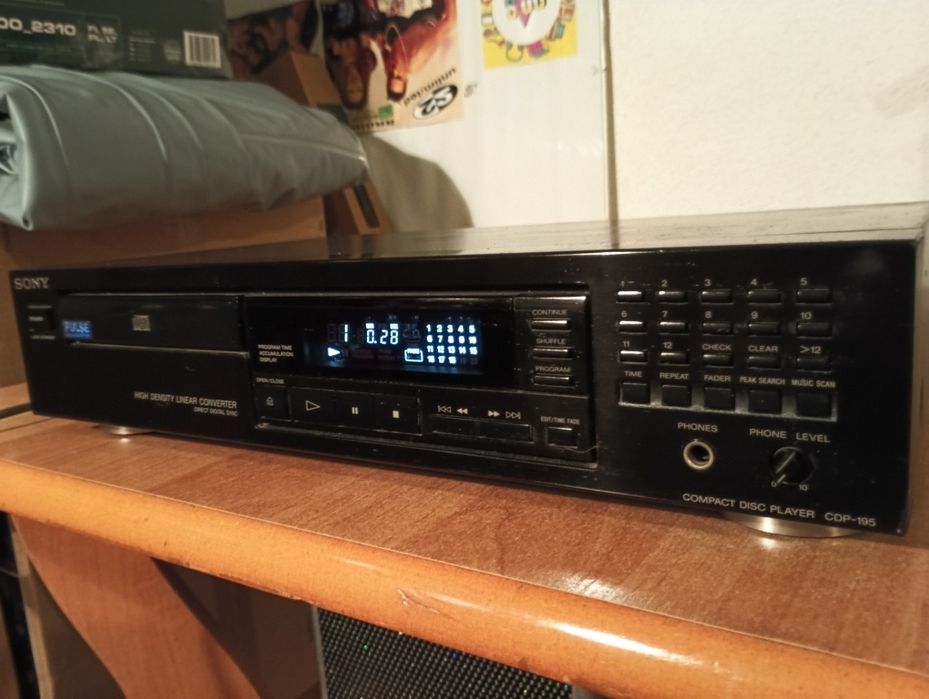 Odtwarzacz CD Sony cdp-195