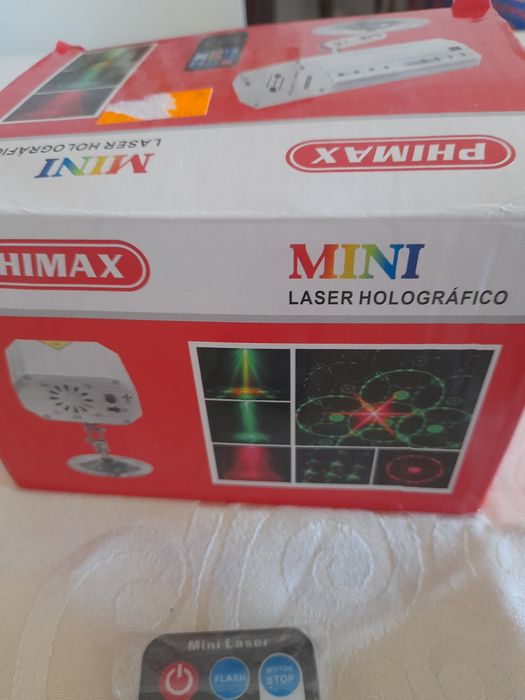 Mini laser holográfico