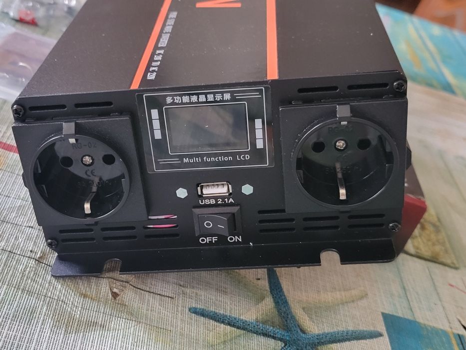 Inversor tensão c/comando