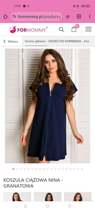 Koszula do karmienia Formommy jak nowa/ DO PORODU