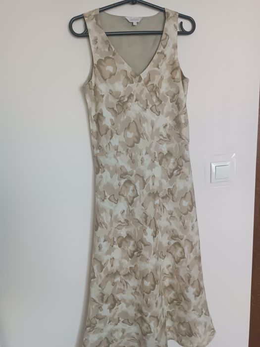 Elegancka sukienka len