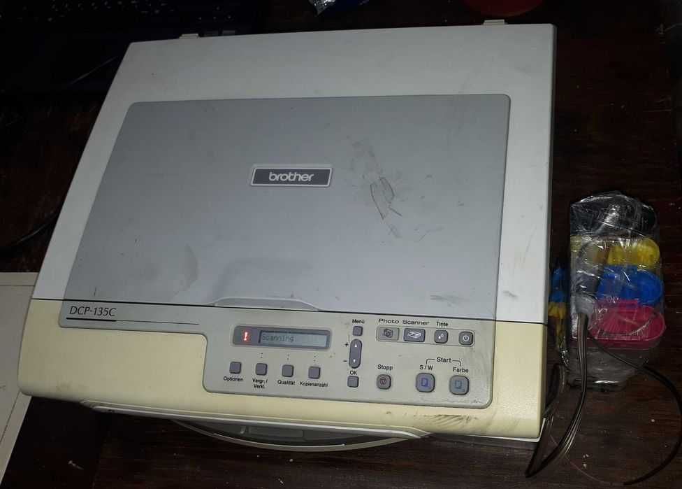 МФУ Brother DCP 135C с СНПЧ