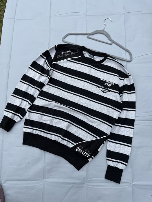 Sweterek bawełniany  w paski S/M cotton 100%