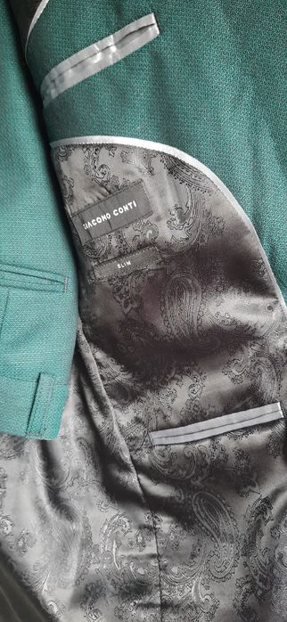 Garnitur Giacomo Coni - butelkowa zieleń