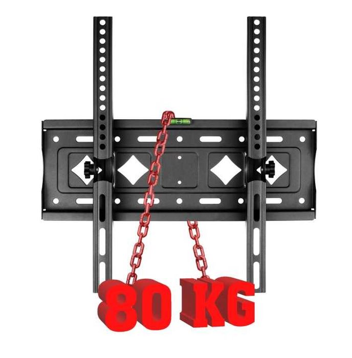Mocny Uchwyt Wieszak do Telewizora TV 25-80 Cali Regulowany do 80kg