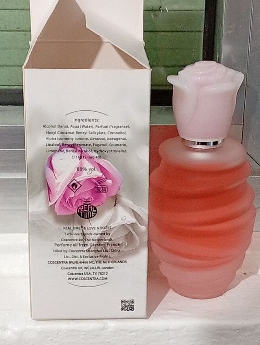Eau de Parfum Love & Rozes novo em caixa