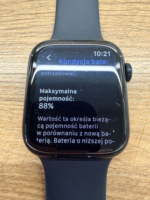 APPLE Watch SE 2 2gen GPS + Cellular 44mm koperta z aluminium (północ) + pasek sportowy rozmiar S/M (północ)