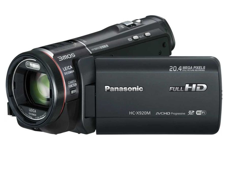 Kamera Cyfrowa PANASONIC HC-X920 20,4 Mpx Wi-Fi HYBRID O.I.S. LEICA 29,8 mm jak NOWA !! System PRO 3 BSI MOS Dotyk LCD HDMI USB Full HD 2x Aku Zestaw!