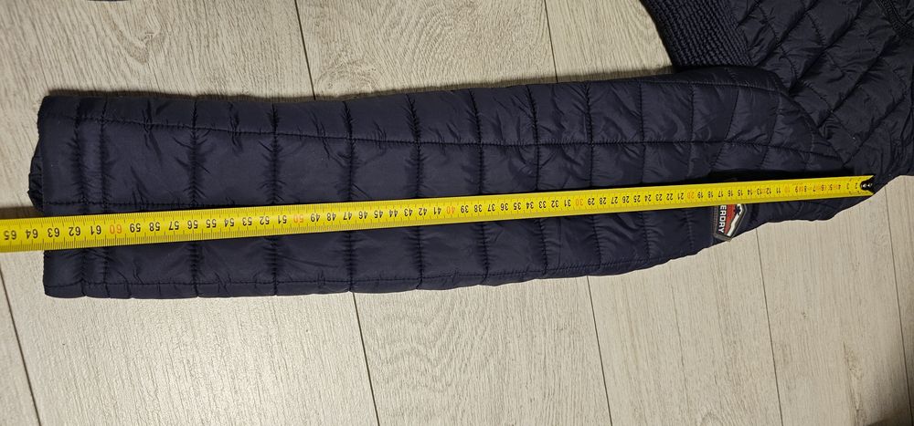 SUPERDRY pikowana kurtka damska rozmiar L wymiary na zdjęciach