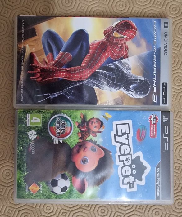 Jogos PSP (conjunto de 9 jogos)