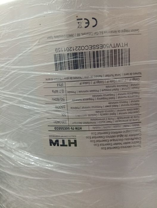 Termoacumulador 50L