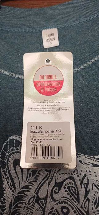 Koszula nocna z tygrysem
