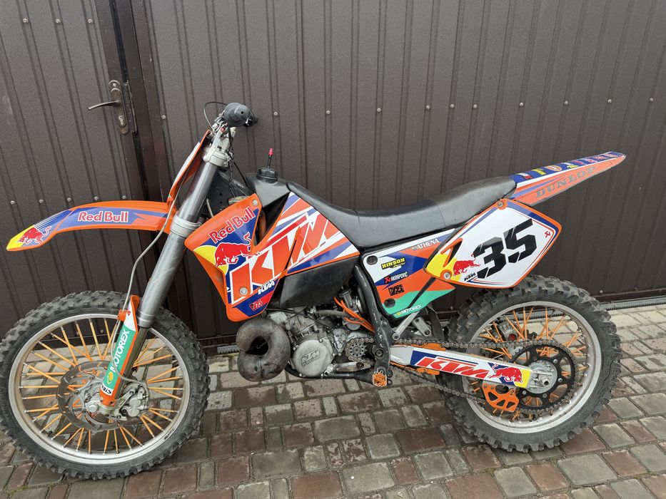 KTM 380 кроссовый мотоцикл