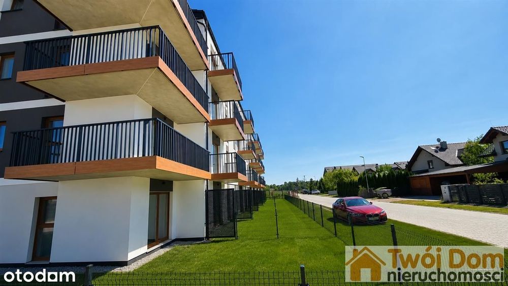 Kąty Wrocławskie-Nowe 2 pokoje z balkonem|36,2 m2