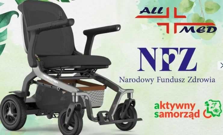 Wózek elektryczny. Futurystyczny ROBOOTER E40. Refundacja.