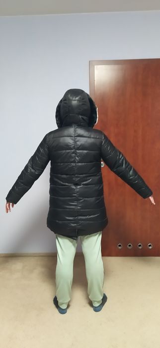 Kurtka zimowa parka dwustronna damska.