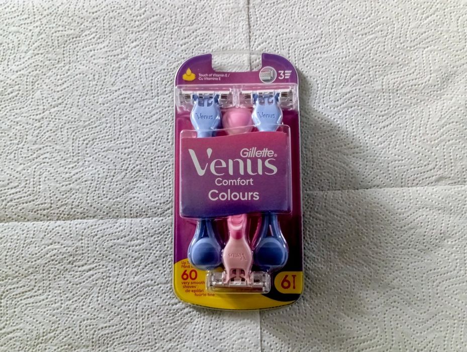 Gillette Venus Comfort Colours maszynki do golenia 1 opk. 6 szt.