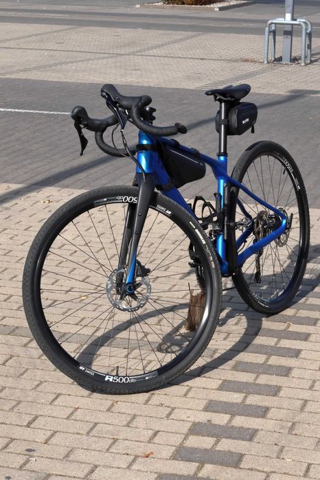 MERIDA SILEX 400 XS (44) matt blue 2021 GRX koła DT Swiss + gratisy