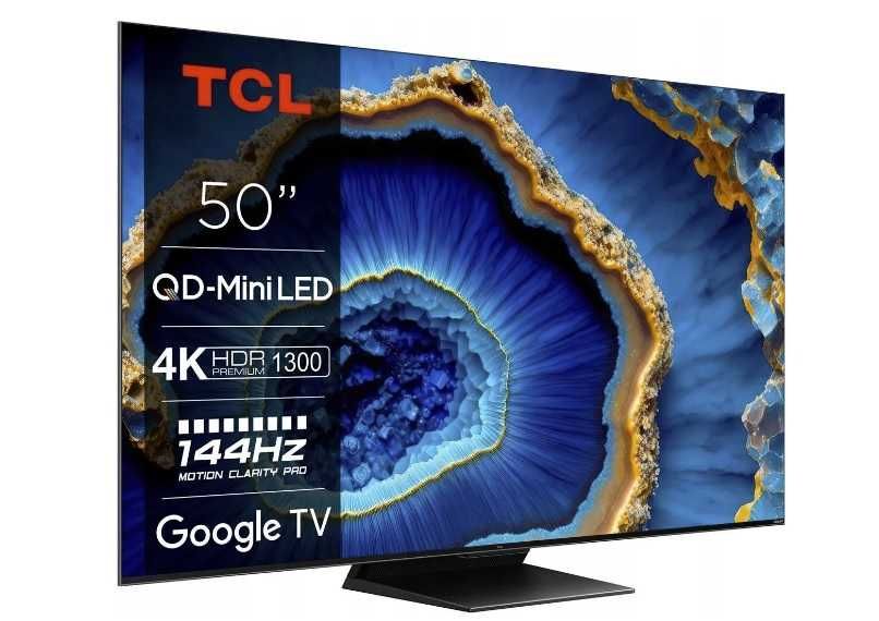 Telewizor TCL 50C809 50'' MINILED 4K 144Hz Google TV