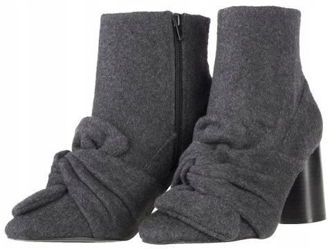 ZARA botki nowe szare ORYGINALNE ROZMIAR 39