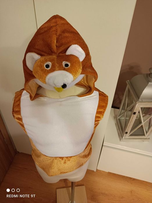 NOWY strój karnawałowy LIS LISA LISKA LAS przebranie 86/92/98 (369)