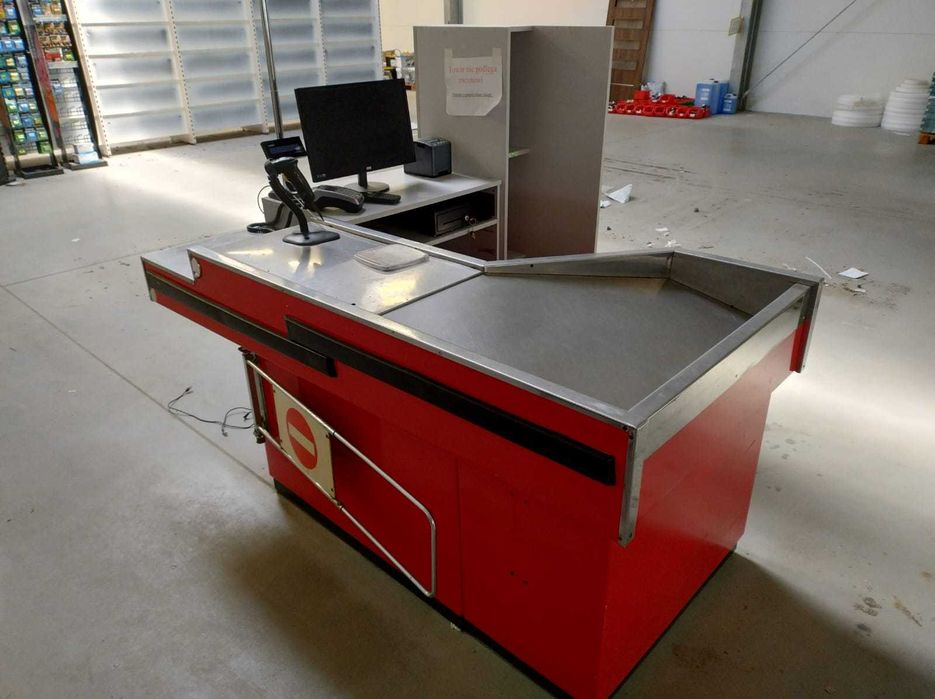 Kasa sklepowa + osprzęt