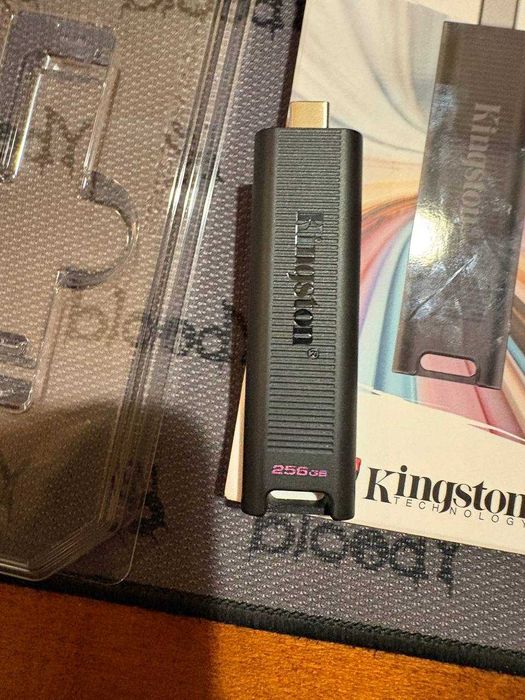Флешка USB3.2 256 GB Type-C Kingston DataTraveler Max Black
