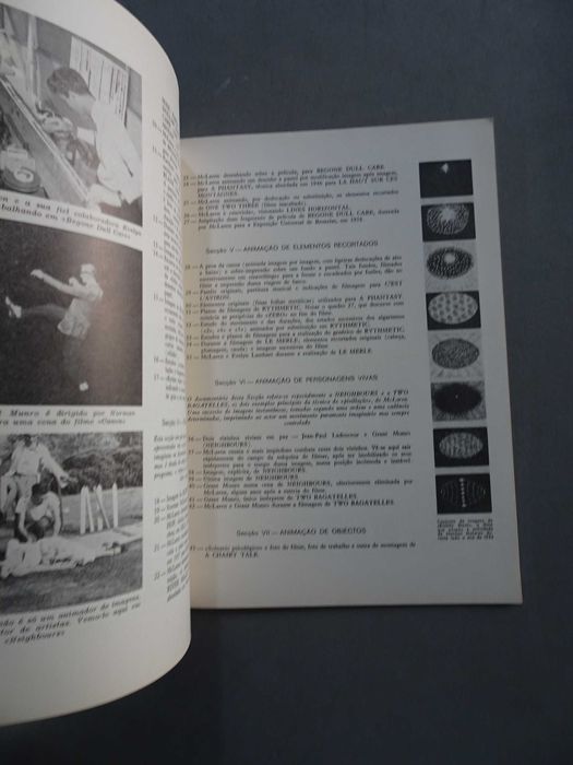 Livro - Exposição Normal McLaren cinemateca nacional Palácio Foz 1966
