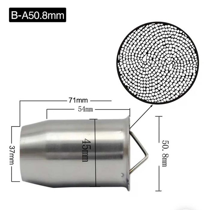 Silenciador DB Killer Aço Inoxidável para Escape de Moto