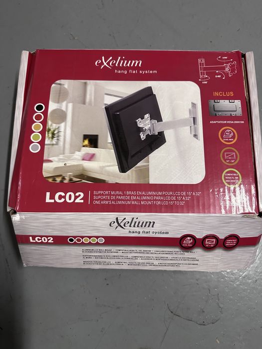 Suporte para TV de 15” a 32” novo