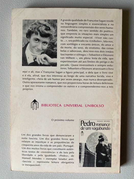 Viver Não Custa, de Françoise Sagan