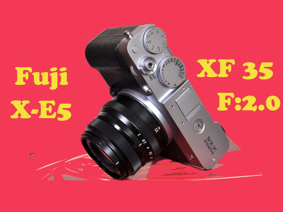 Fuji X-E5 + XF 35mm F: 2.0 WR, Nova, fatura e garantia 3 anos