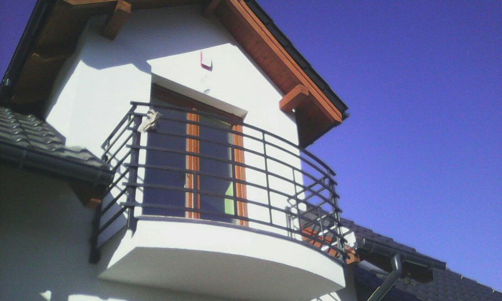 Balustrada kuta nowoczesna