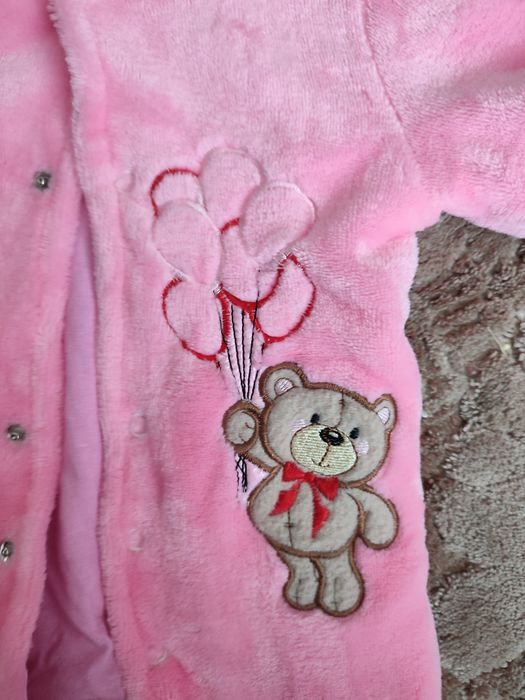 Комбінезон на дівчинку, 0-1 місяців.