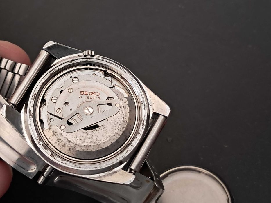 seiko 5 automático 6119-8093 relógio