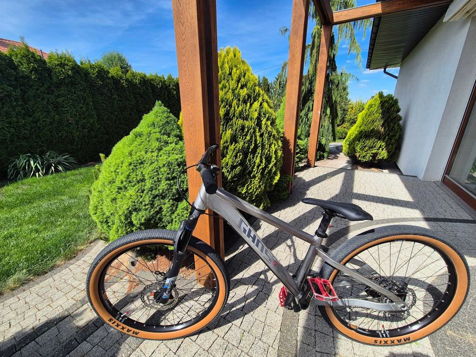 Rower GHOST Nirvana 4X, GWARANCJA, Raw Silver, Pumptrack Dirt 4X