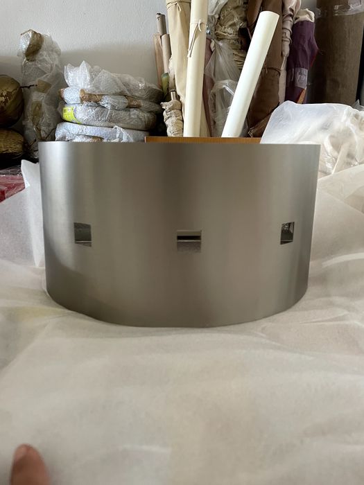 Aplique Parede Aço Inox