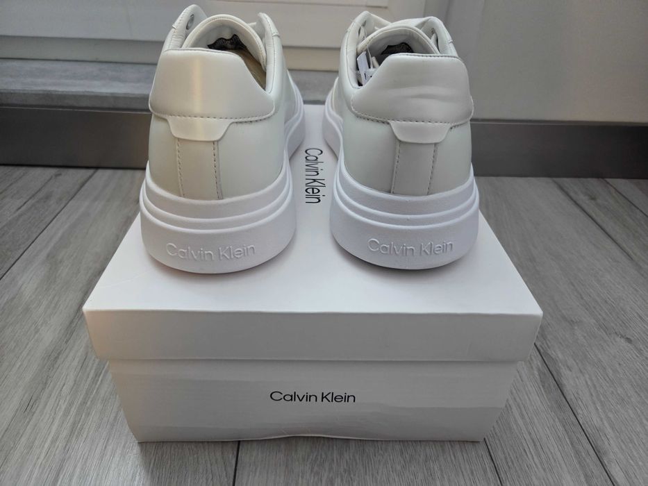 Nowe adidasy calvin klein 42 białe