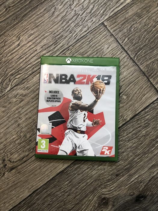 Игра диск NBA2k18 на XBox One X оригинальный лиценцированный графика