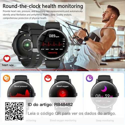 Smartwatch NOVO EM FOLHA Selado