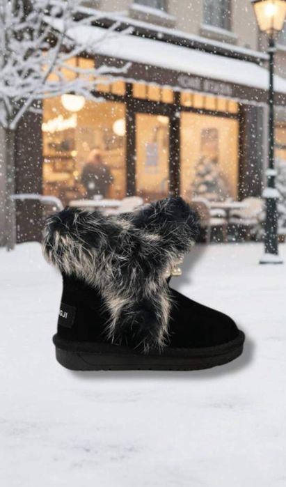 Розпродаж! Уггі дитячі натуральна замша зимові на дівчинку р.26-31