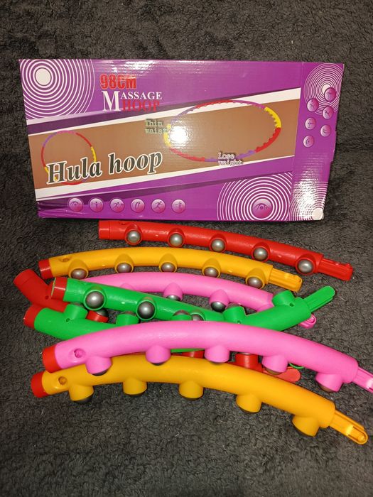 Масажний хулахуп Feel Fit для схуднення та корекції талії (M 0251)