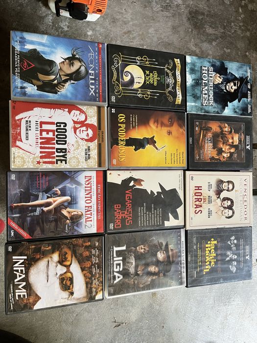 DVD’s de cinema e música