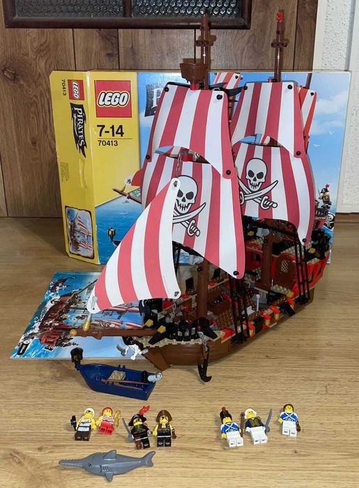 Lego 70413 statek piracki, stan idealny jak nowy pudełko + instrukcja!