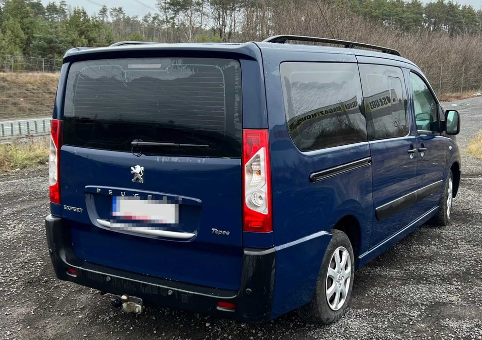 Peugeot Expert I II 2011 Бампер задній Передній