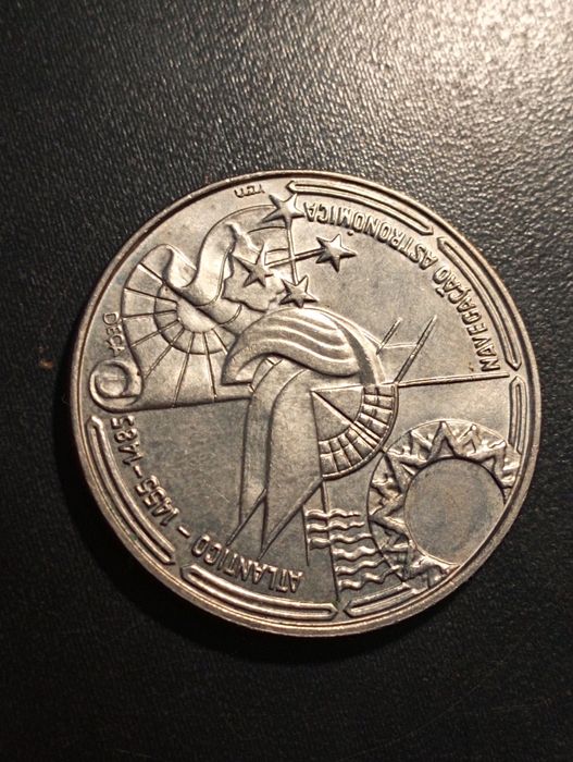 100 escudos -Portugal	1990 - Navegação astronomica - Soberba