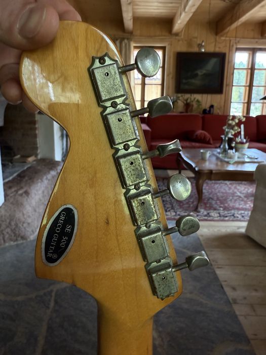 Gitara greco super sound 1978 se500, excel full oryginal stratocaster